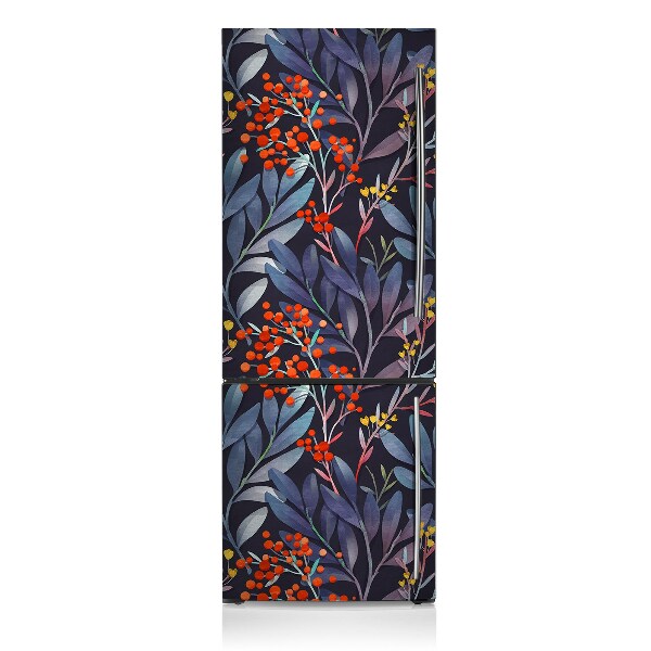 Kühlschrank magnet folie Grafische blüten
