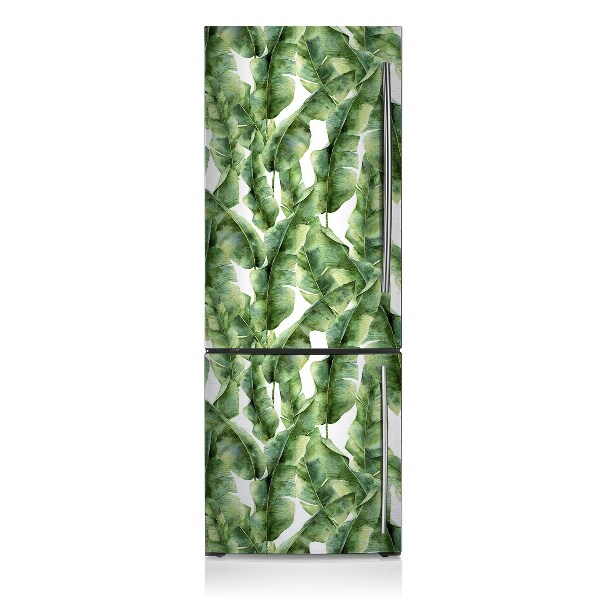 Magnetischer kühlschrank-aufkleber Exotische blätter