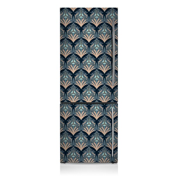 Kühlschrank magnet folie Antike blumen