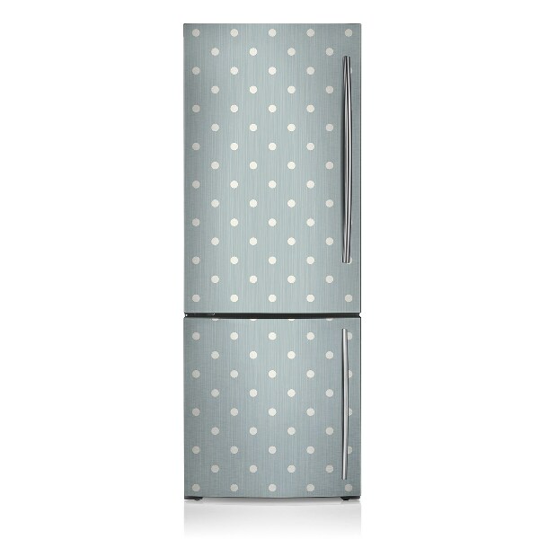 Kühlschrank magnet folie Weiße punkte