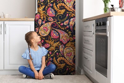Kühlschrank magnet folie Buntes paisley-muster