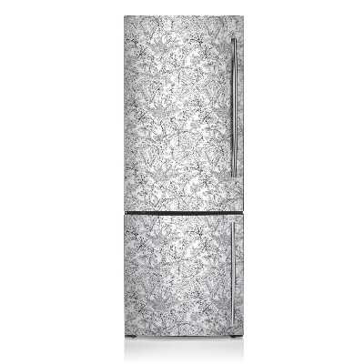 Kühlschrank magnet folie Ziehte blätter
