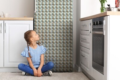 Kühlschrank magnet folie Retro-illusion