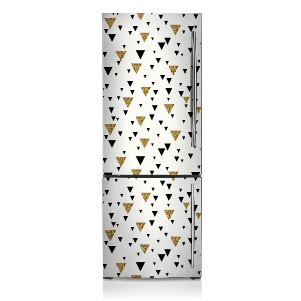 Magnetischer kühlschrank-aufkleber Dreieck