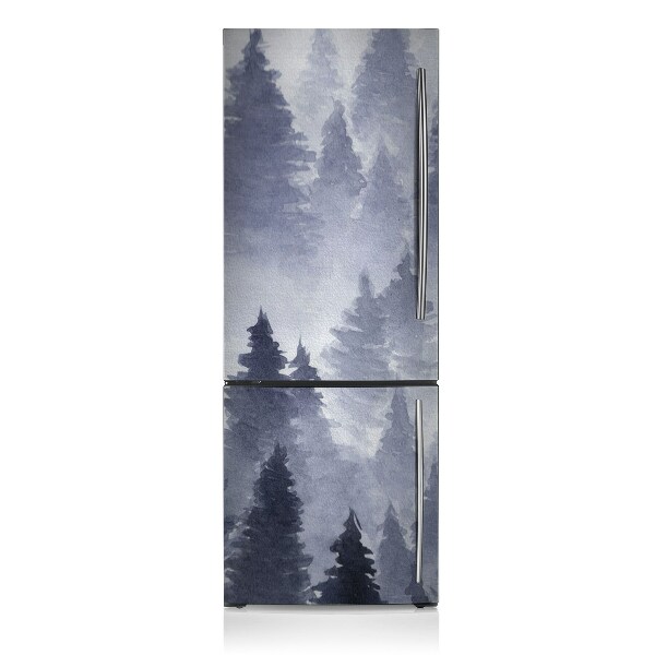 Magnet auf kühlschrank folie dekoration Waldwald