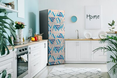 Kühlschrank magnet folie Dreieckmuster