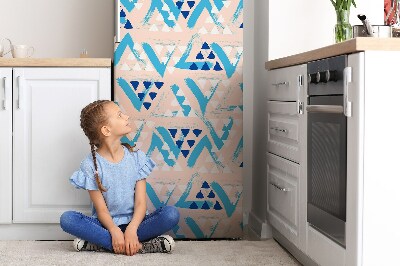 Kühlschrank magnet folie Dreieckmuster