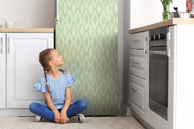 Kühlschrank magnet folie Grüne diamanten