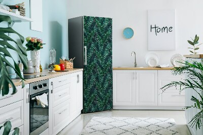 Kühlschrank magnet folie Tropenblätter