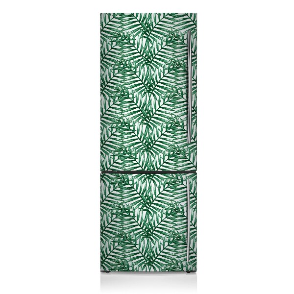 Kühlschrank matte Tropenblätter