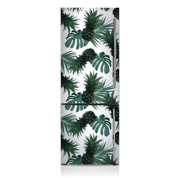 Magnetischer kühlschrank-aufkleber Grüne ananas