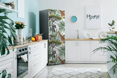 Kühlschrank matte Tiere aus savanne
