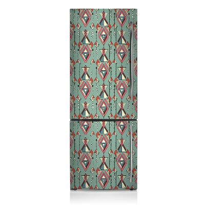 Kühlschrank magnet folie Aztec-muster