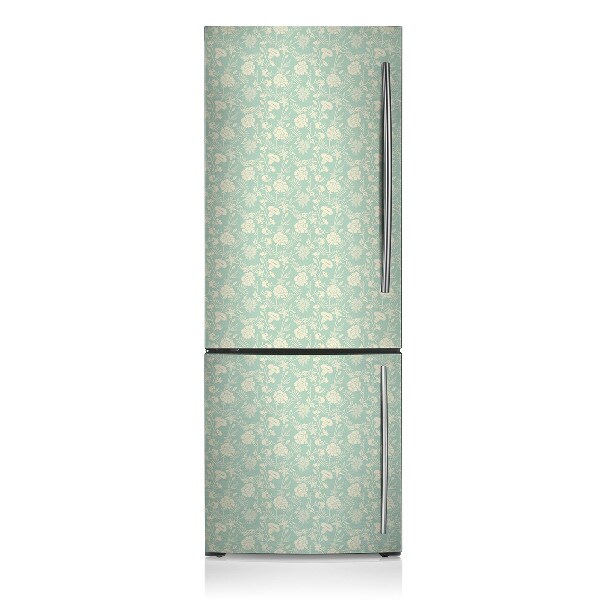 Kühlschrank magnet folie Weiße blumen