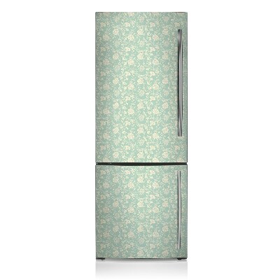 Kühlschrank magnet folie Weiße blumen
