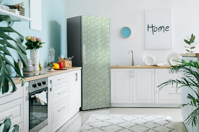 Kühlschrank magnet folie Weiße blumen