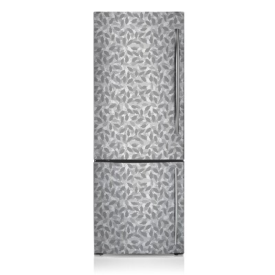 Kühlschrank magnet folie Graue blätter