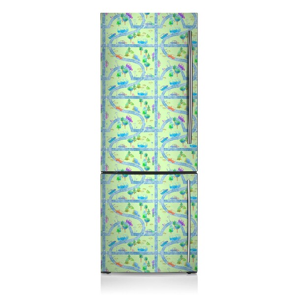 Kühlschrank magnet folie Autos für kinder