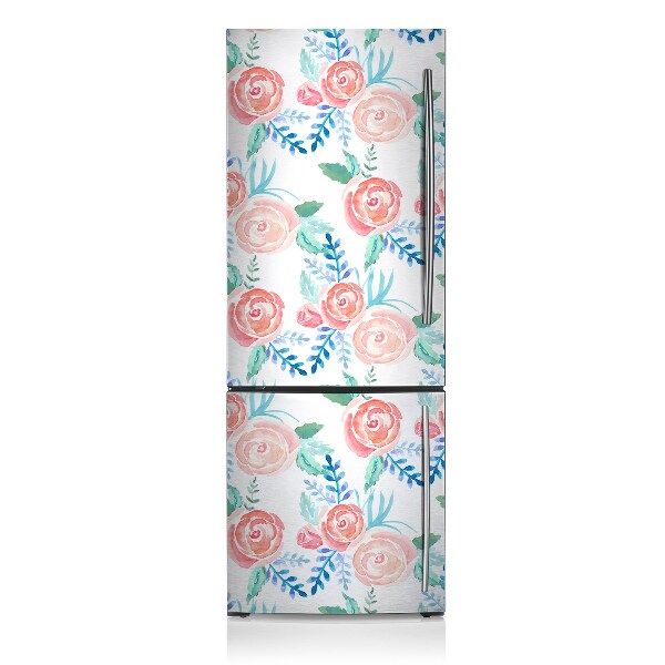 Kühlschrank matte Helle blumen