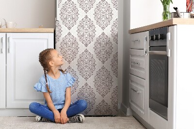 Kühlschrank magnet folie Muster der damast