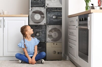 Kühlschrank matte Alte kassetten