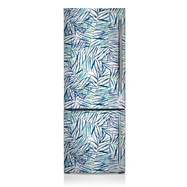 Kühlschrank magnet folie Exotische blätter