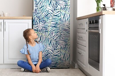 Kühlschrank magnet folie Exotische blätter