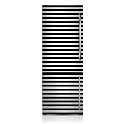 Kühlschrank matte Horizontale linien