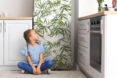 Kühlschrank aufkleber Exotische blätter
