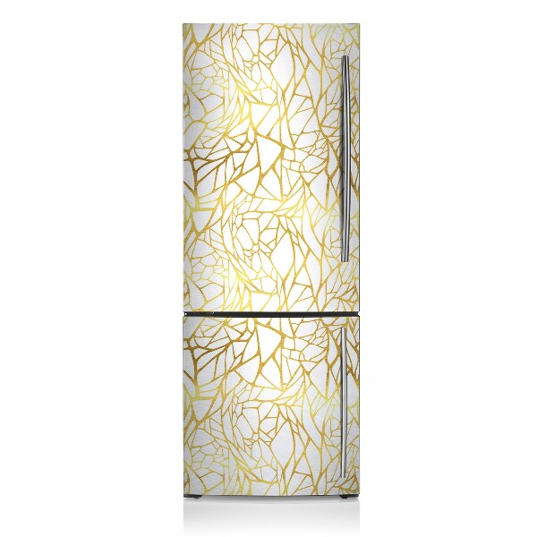 Kühlschrank magnet folie Goldenes ornament