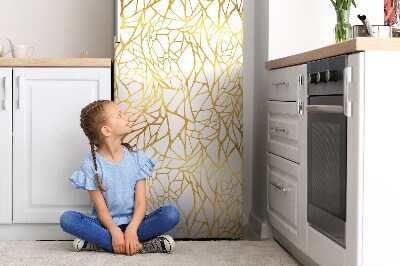 Kühlschrank magnet folie Goldenes ornament