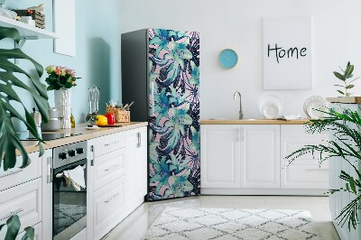 Kühlschrank matte Lily gemalt