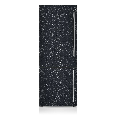 Kühlschrank aufkleber Galaxis