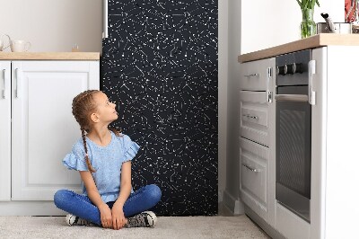 Kühlschrank aufkleber Galaxis