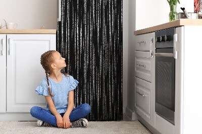 Kühlschrank magnet folie Schwarzes muster