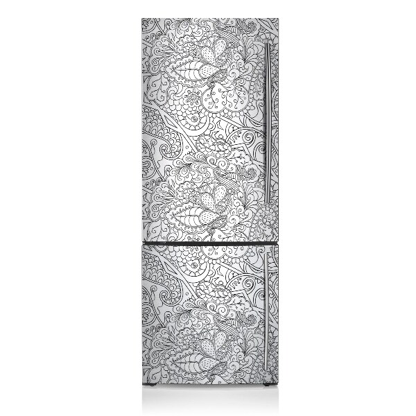 Magnetischer kühlschrank-aufkleber Abstraktes muster