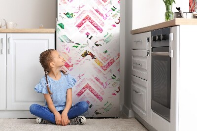Kühlschrank aufkleber Blumenschuhmacher