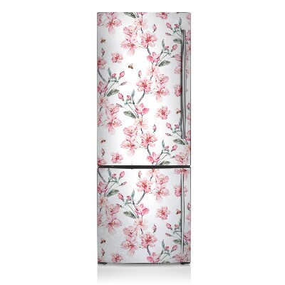 Kühlschrank aufkleber Subtile blumen