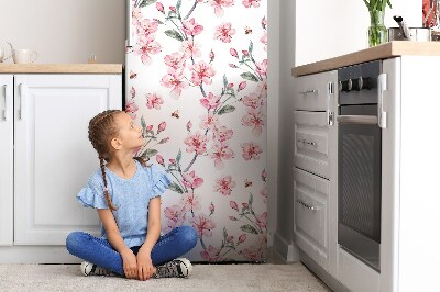 Kühlschrank aufkleber Subtile blumen