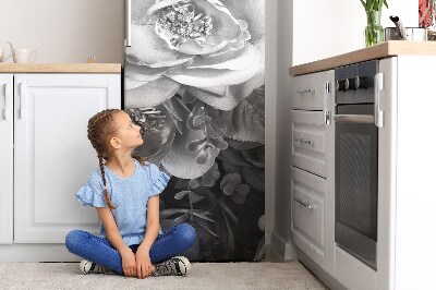 Kühlschrank matte Historische rosen