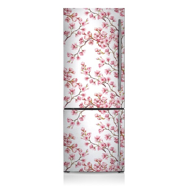 Kühlschrank aufkleber Kirschblüte