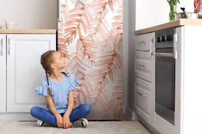 Kühlschrank aufkleber Orangenblätter