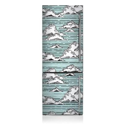 Kühlschrank magnet folie Zeichnen in der wolke