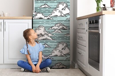 Kühlschrank magnet folie Zeichnen in der wolke