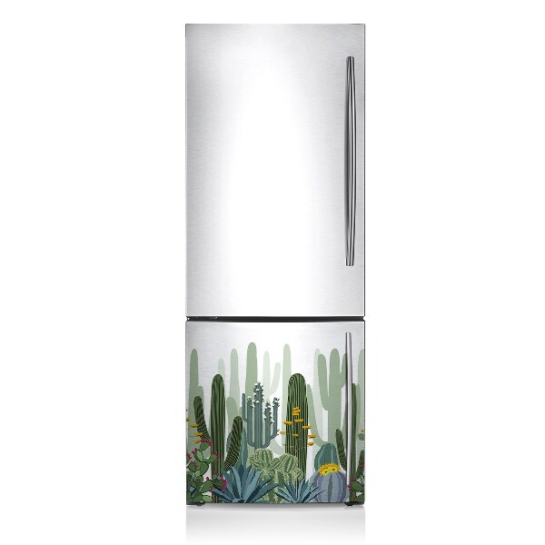 Magnet auf kühlschrank folie dekoration Blume