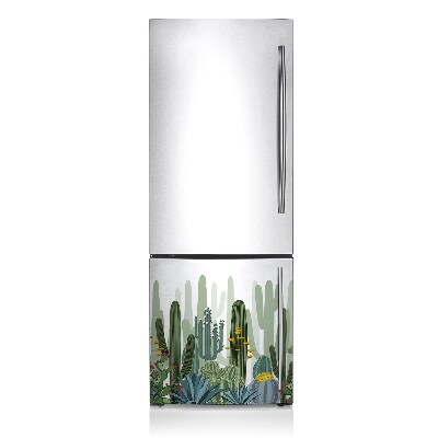 Magnet auf kühlschrank folie dekoration Blume
