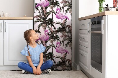 Kühlschrank matte Flamingos in palma