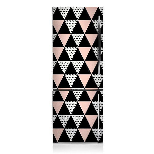 Kühlschrank aufkleber Geometrische dreiecke