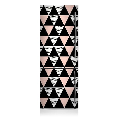 Kühlschrank aufkleber Geometrische dreiecke