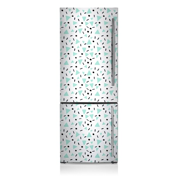 Kühlschrank aufkleber Retro-muster